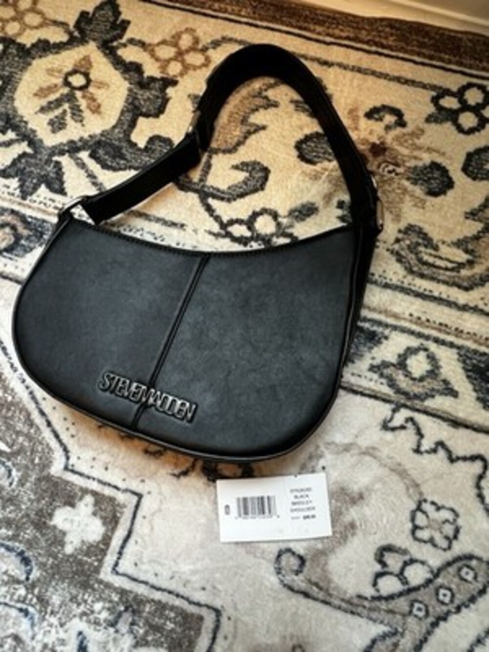 Steve Madden Black Shoulder Bag